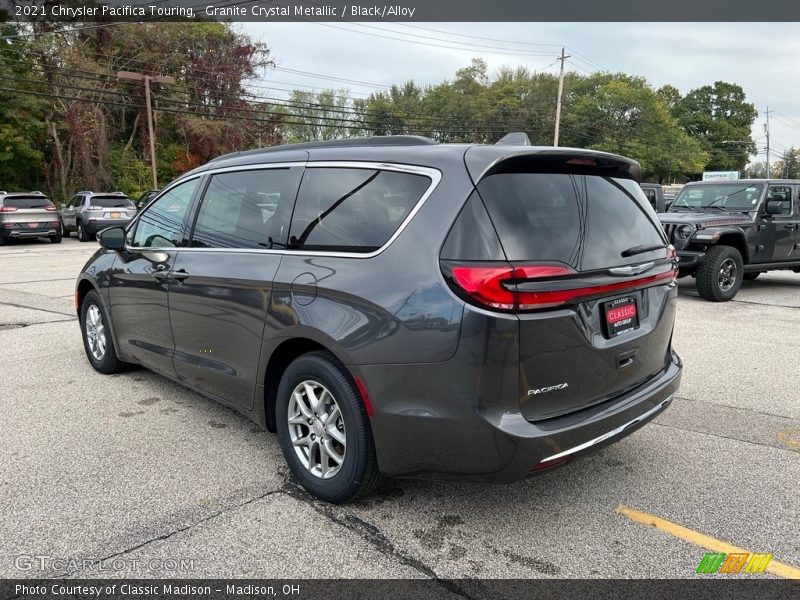 Granite Crystal Metallic / Black/Alloy 2021 Chrysler Pacifica Touring