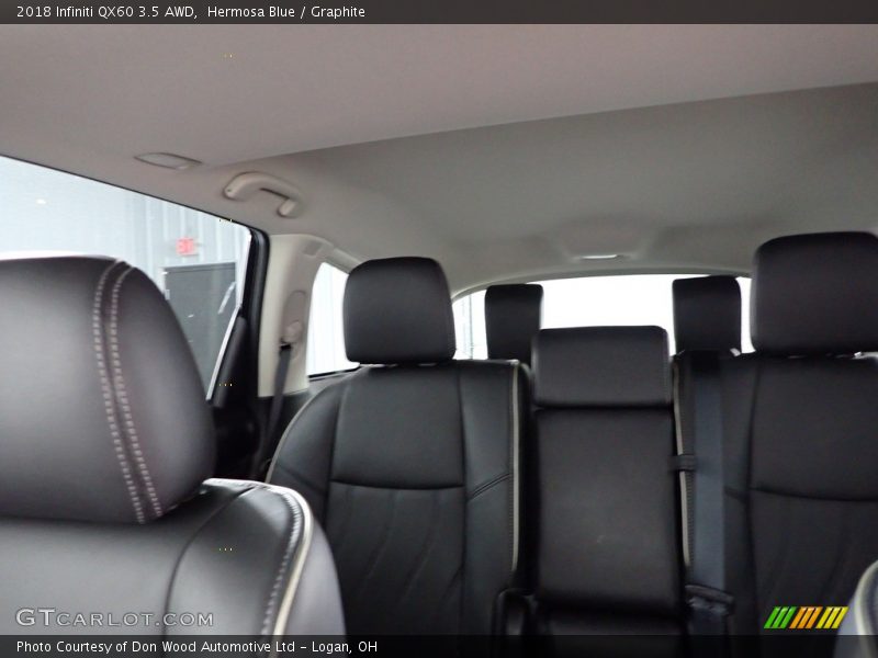 Hermosa Blue / Graphite 2018 Infiniti QX60 3.5 AWD