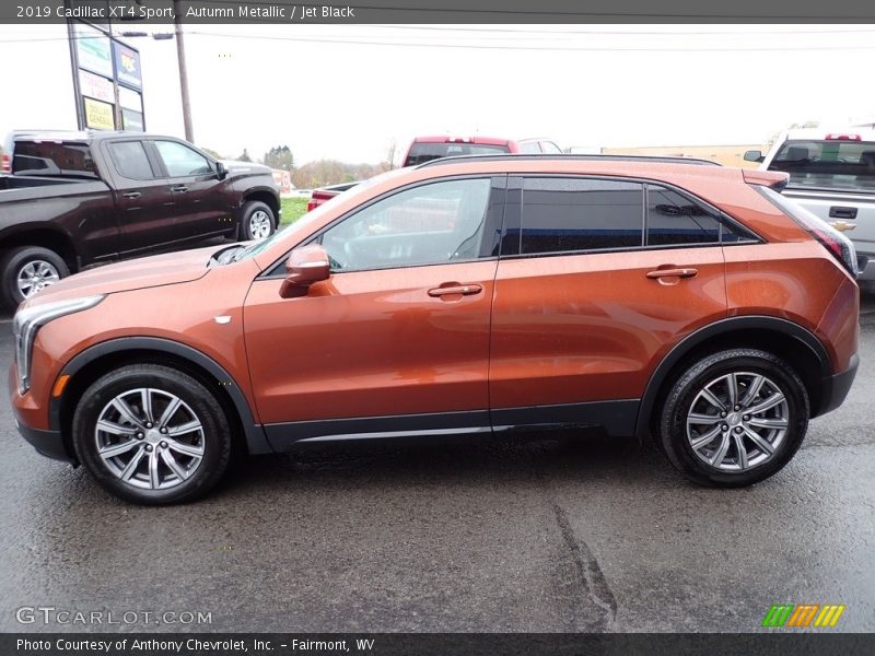 Autumn Metallic / Jet Black 2019 Cadillac XT4 Sport