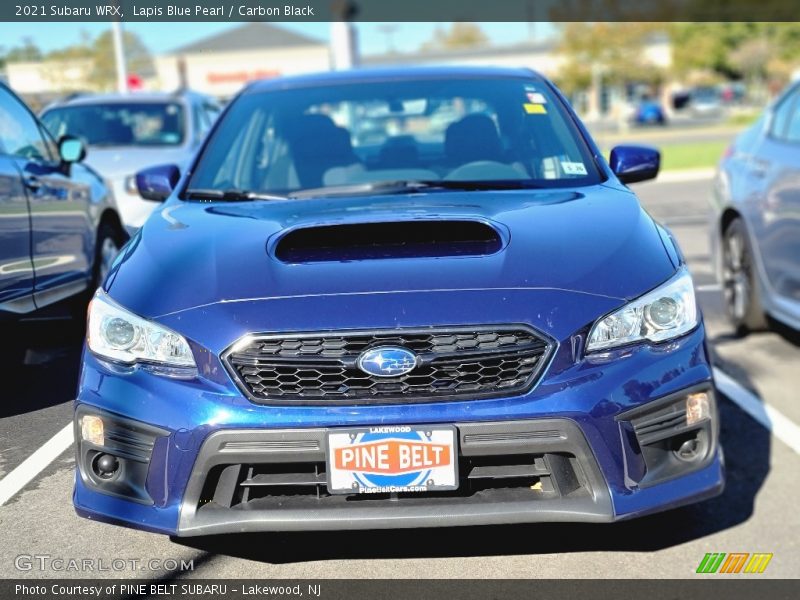 Lapis Blue Pearl / Carbon Black 2021 Subaru WRX