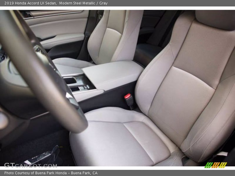Modern Steel Metallic / Gray 2019 Honda Accord LX Sedan