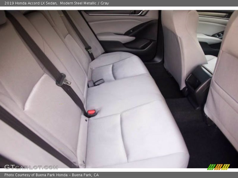 Modern Steel Metallic / Gray 2019 Honda Accord LX Sedan