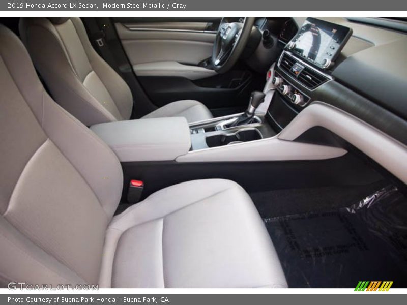 Modern Steel Metallic / Gray 2019 Honda Accord LX Sedan