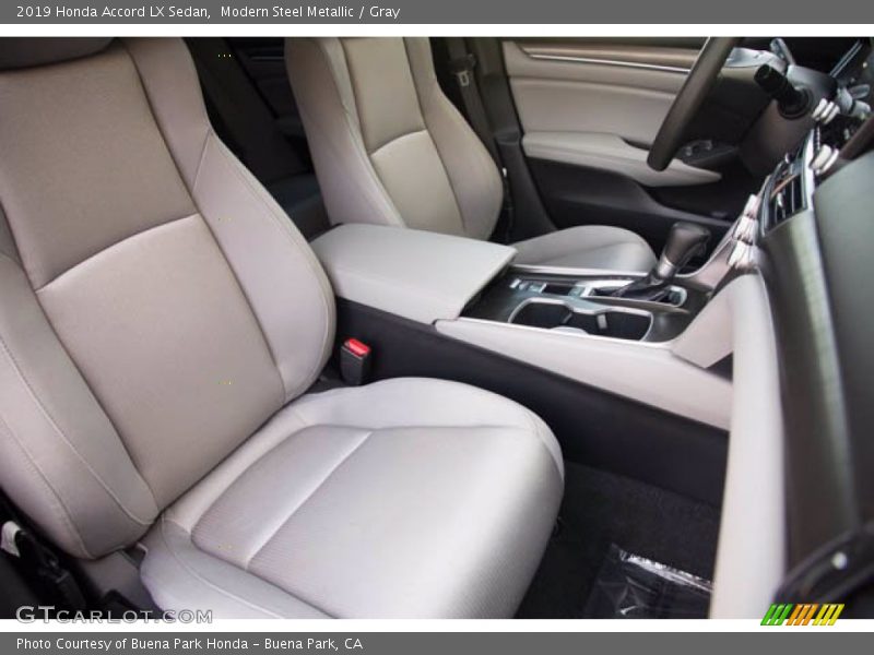 Modern Steel Metallic / Gray 2019 Honda Accord LX Sedan
