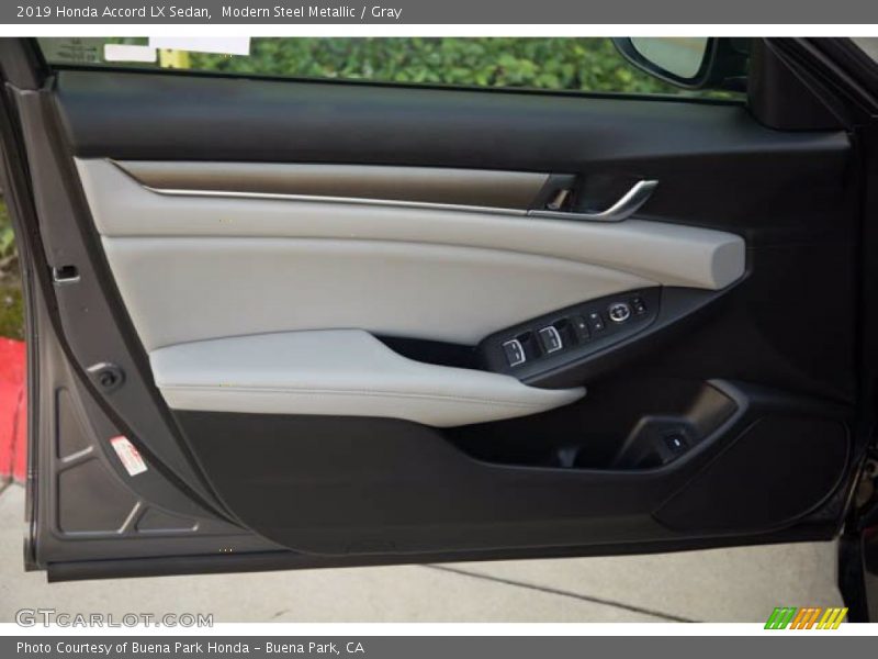 Modern Steel Metallic / Gray 2019 Honda Accord LX Sedan