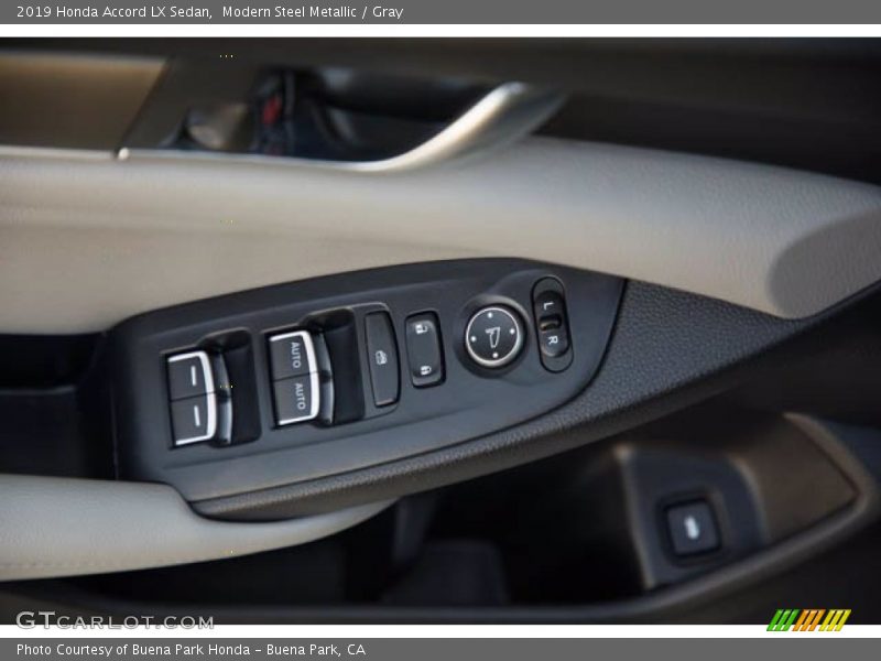 Modern Steel Metallic / Gray 2019 Honda Accord LX Sedan