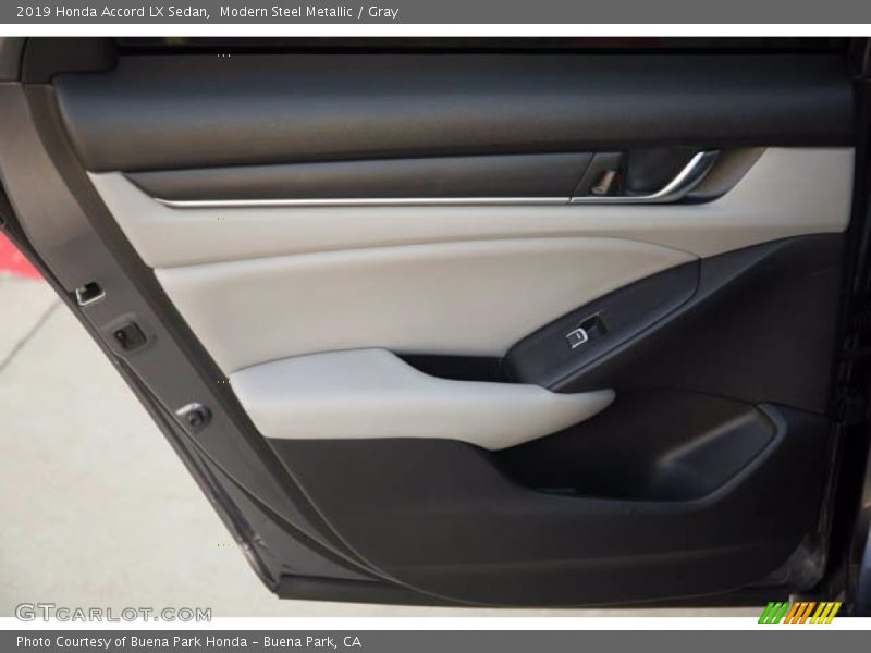 Modern Steel Metallic / Gray 2019 Honda Accord LX Sedan
