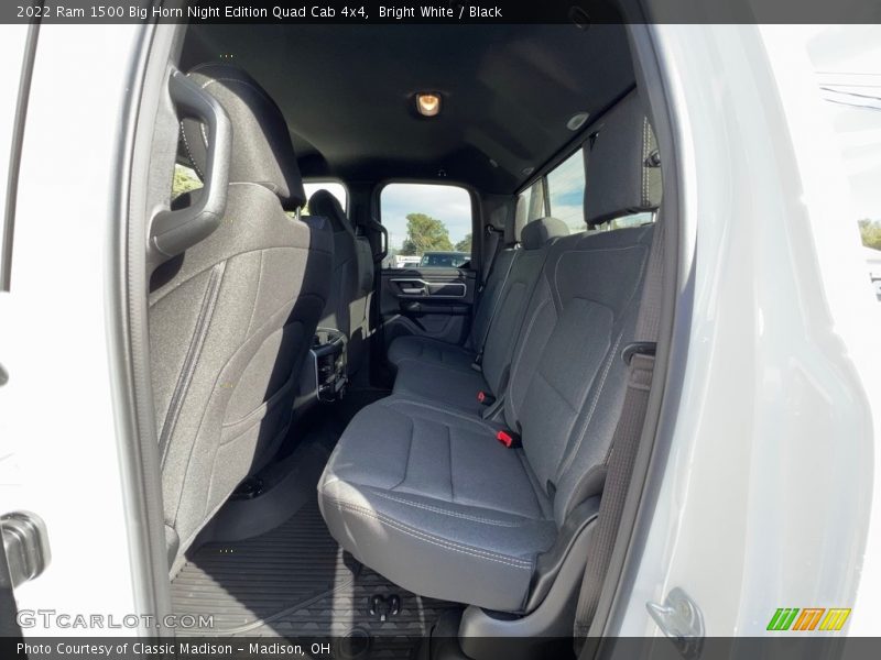 Bright White / Black 2022 Ram 1500 Big Horn Night Edition Quad Cab 4x4