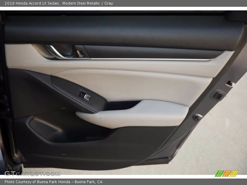 Modern Steel Metallic / Gray 2019 Honda Accord LX Sedan