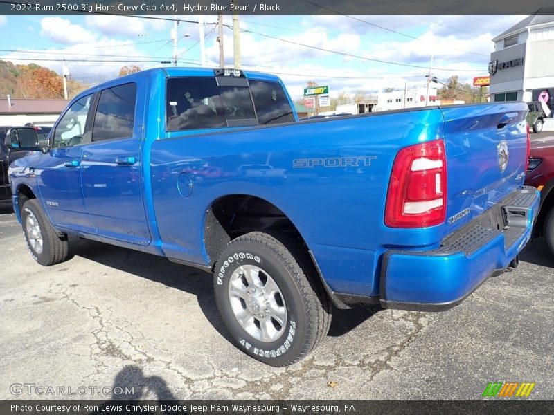 Hydro Blue Pearl / Black 2022 Ram 2500 Big Horn Crew Cab 4x4