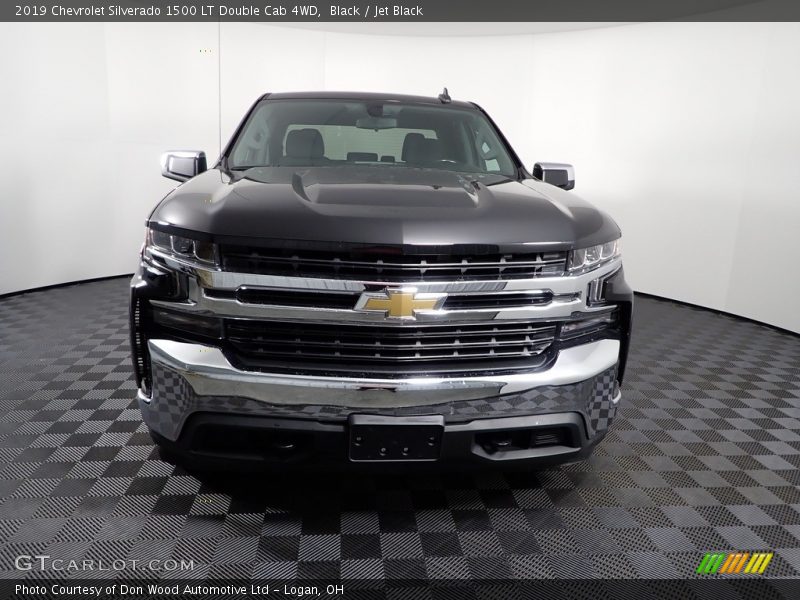 Black / Jet Black 2019 Chevrolet Silverado 1500 LT Double Cab 4WD