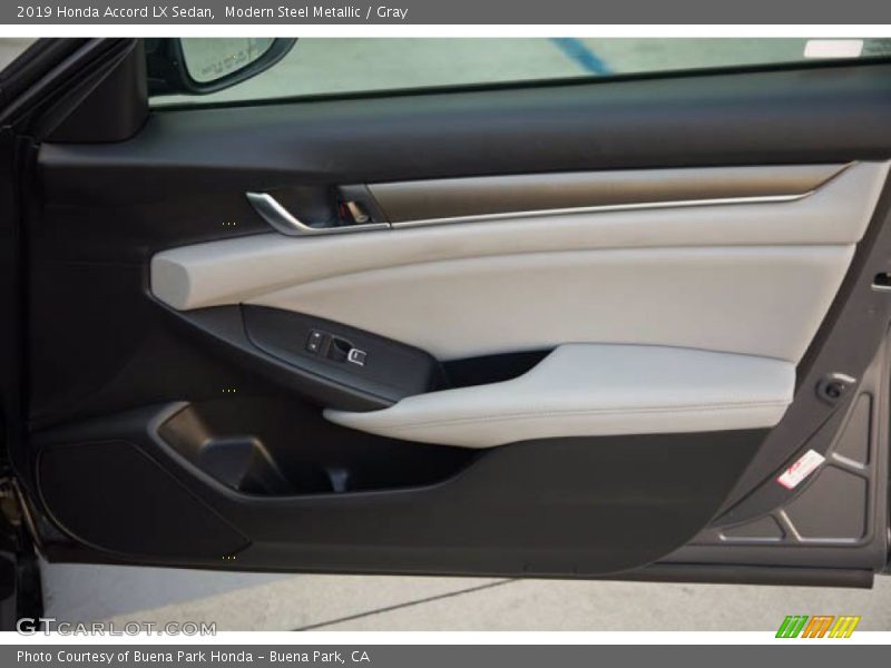 Modern Steel Metallic / Gray 2019 Honda Accord LX Sedan
