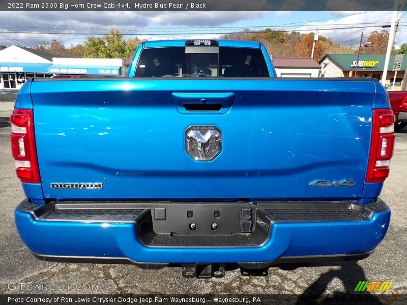 Hydro Blue Pearl / Black 2022 Ram 2500 Big Horn Crew Cab 4x4