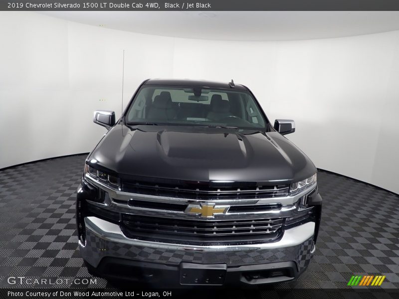 Black / Jet Black 2019 Chevrolet Silverado 1500 LT Double Cab 4WD