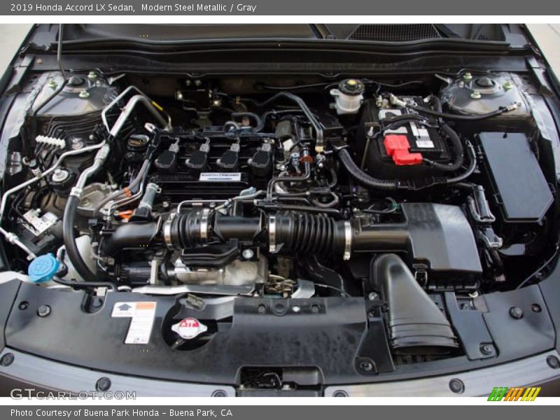 Modern Steel Metallic / Gray 2019 Honda Accord LX Sedan