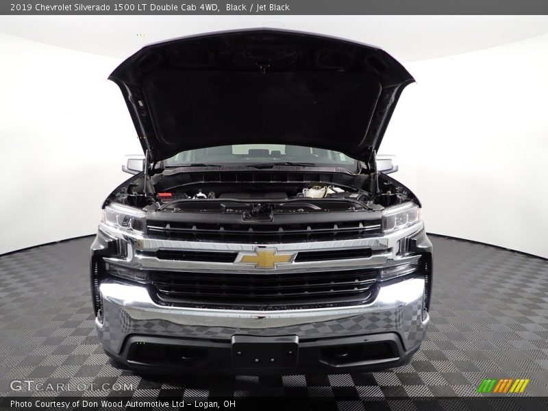 Black / Jet Black 2019 Chevrolet Silverado 1500 LT Double Cab 4WD