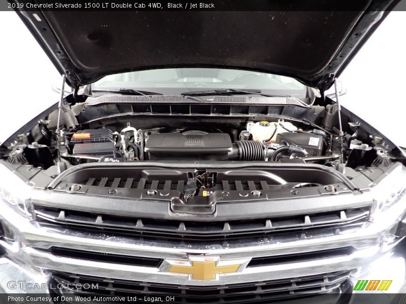 Black / Jet Black 2019 Chevrolet Silverado 1500 LT Double Cab 4WD