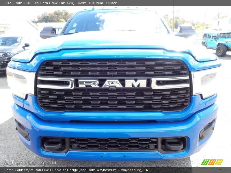 Hydro Blue Pearl / Black 2022 Ram 2500 Big Horn Crew Cab 4x4