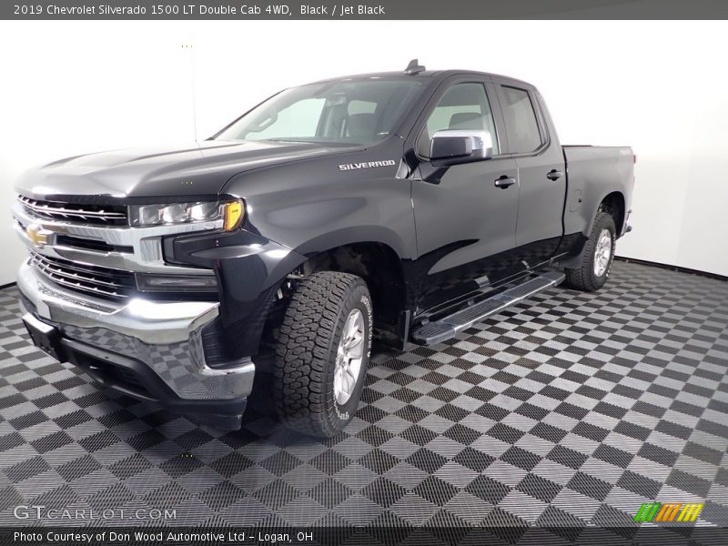 Black / Jet Black 2019 Chevrolet Silverado 1500 LT Double Cab 4WD