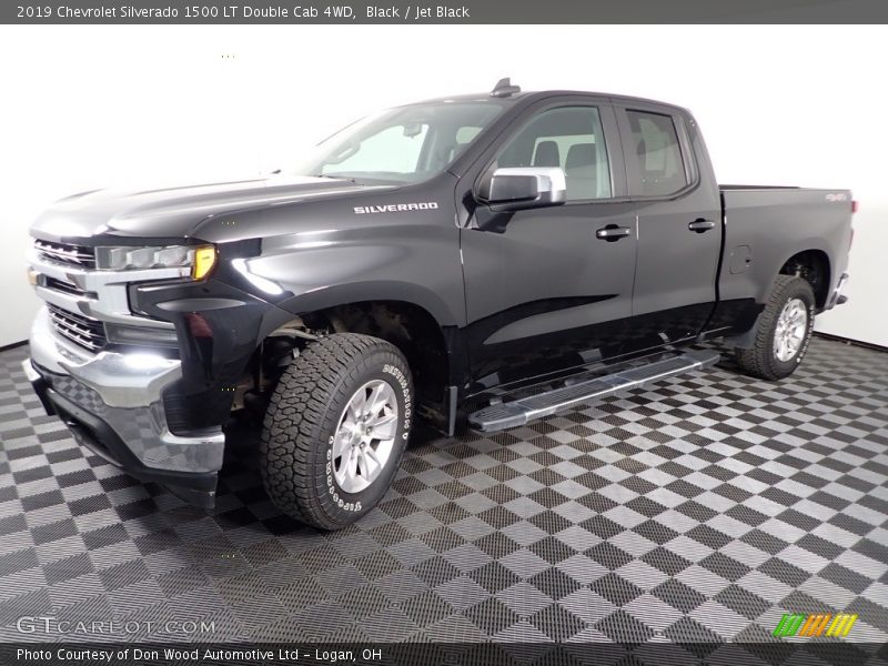 Black / Jet Black 2019 Chevrolet Silverado 1500 LT Double Cab 4WD