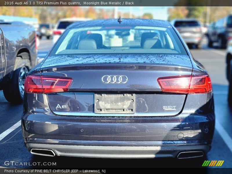 Moonlight Blue Metallic / Black 2016 Audi A6 3.0 TFSI Premium Plus quattro