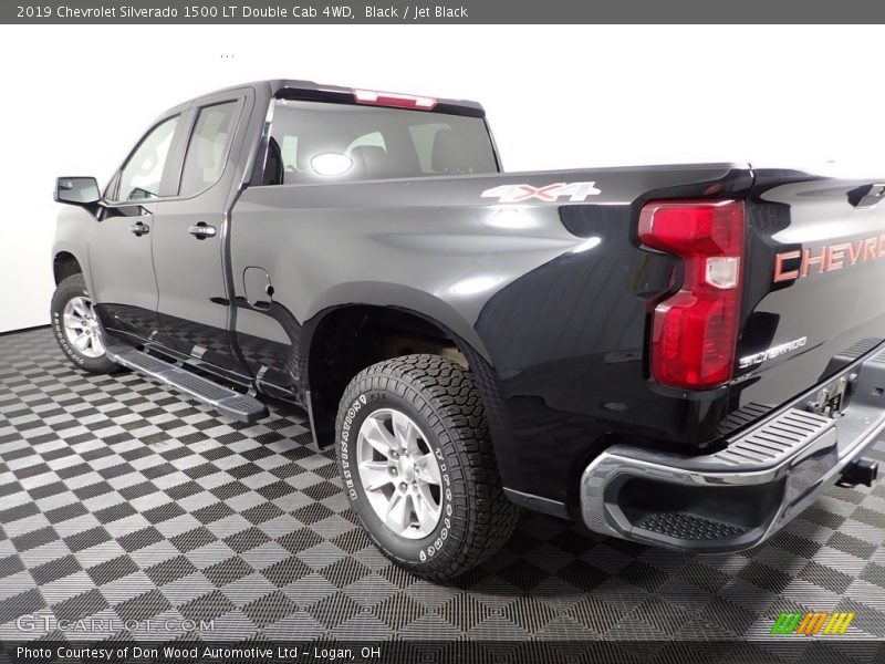 Black / Jet Black 2019 Chevrolet Silverado 1500 LT Double Cab 4WD