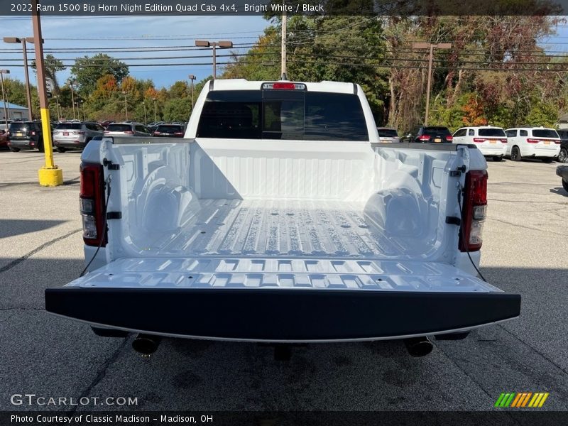 Bright White / Black 2022 Ram 1500 Big Horn Night Edition Quad Cab 4x4