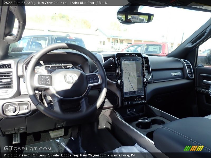  2022 2500 Big Horn Crew Cab 4x4 Black Interior