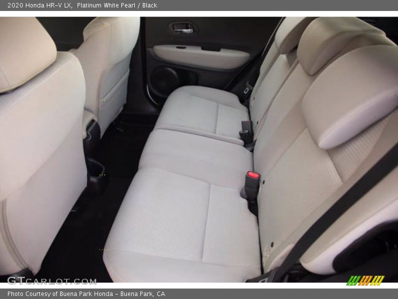 Platinum White Pearl / Black 2020 Honda HR-V LX