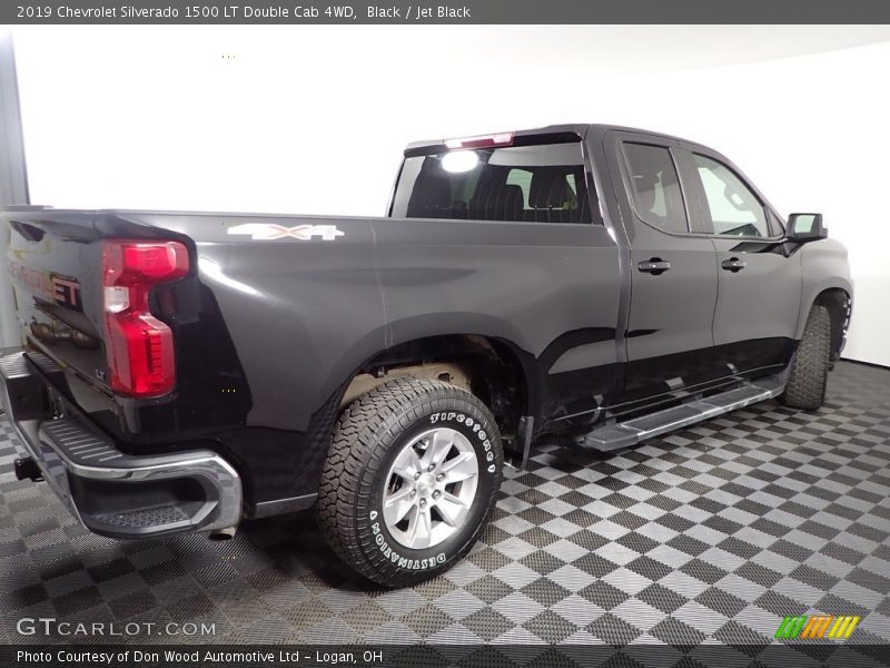 Black / Jet Black 2019 Chevrolet Silverado 1500 LT Double Cab 4WD