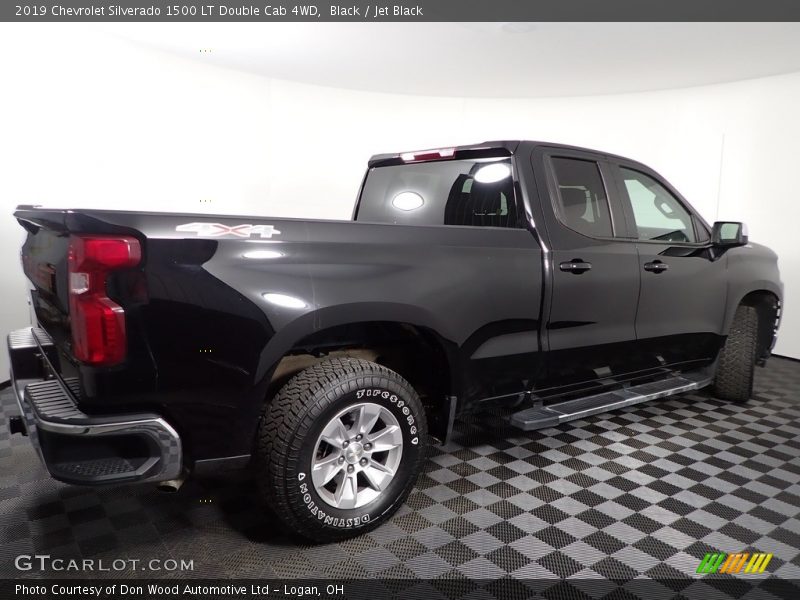 Black / Jet Black 2019 Chevrolet Silverado 1500 LT Double Cab 4WD