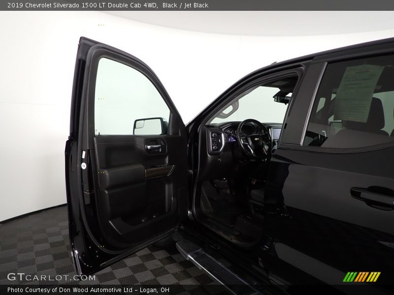 Black / Jet Black 2019 Chevrolet Silverado 1500 LT Double Cab 4WD