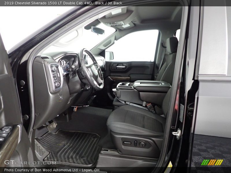 Black / Jet Black 2019 Chevrolet Silverado 1500 LT Double Cab 4WD