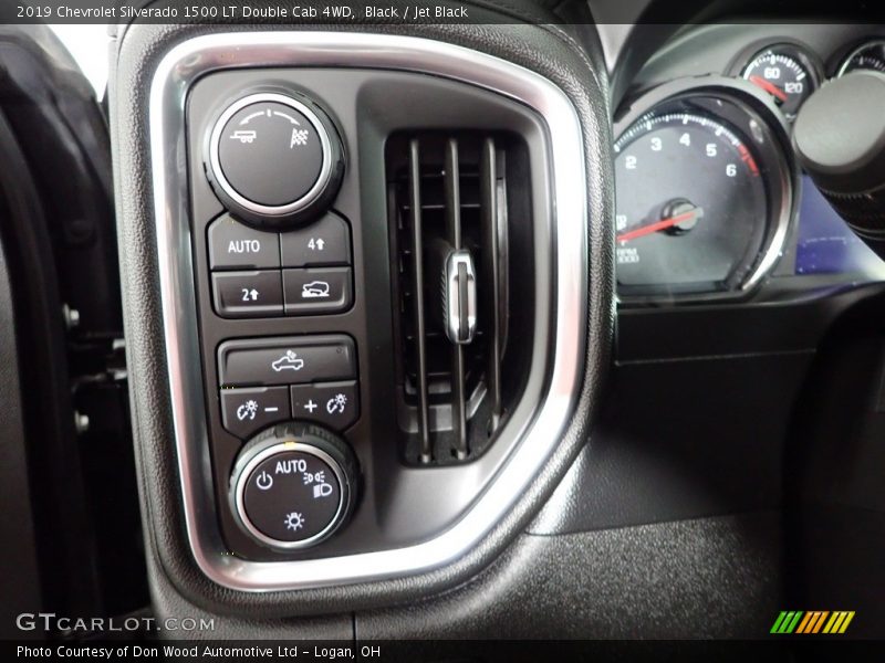 Black / Jet Black 2019 Chevrolet Silverado 1500 LT Double Cab 4WD