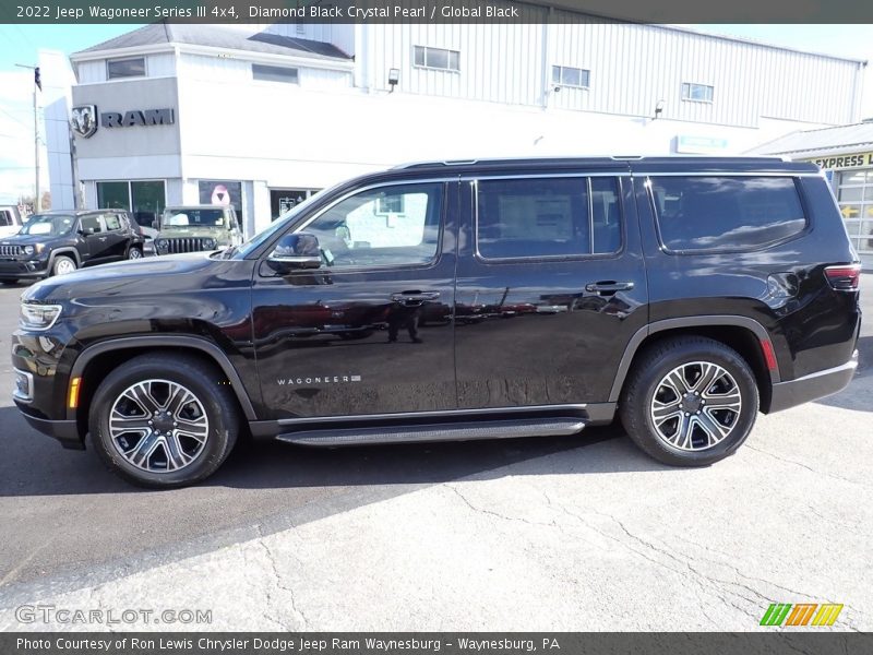 Diamond Black Crystal Pearl / Global Black 2022 Jeep Wagoneer Series III 4x4