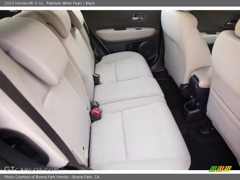 Platinum White Pearl / Black 2020 Honda HR-V LX