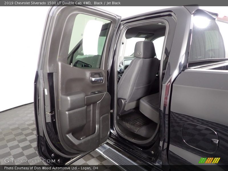 Black / Jet Black 2019 Chevrolet Silverado 1500 LT Double Cab 4WD