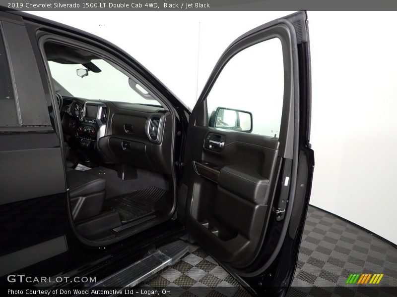 Black / Jet Black 2019 Chevrolet Silverado 1500 LT Double Cab 4WD