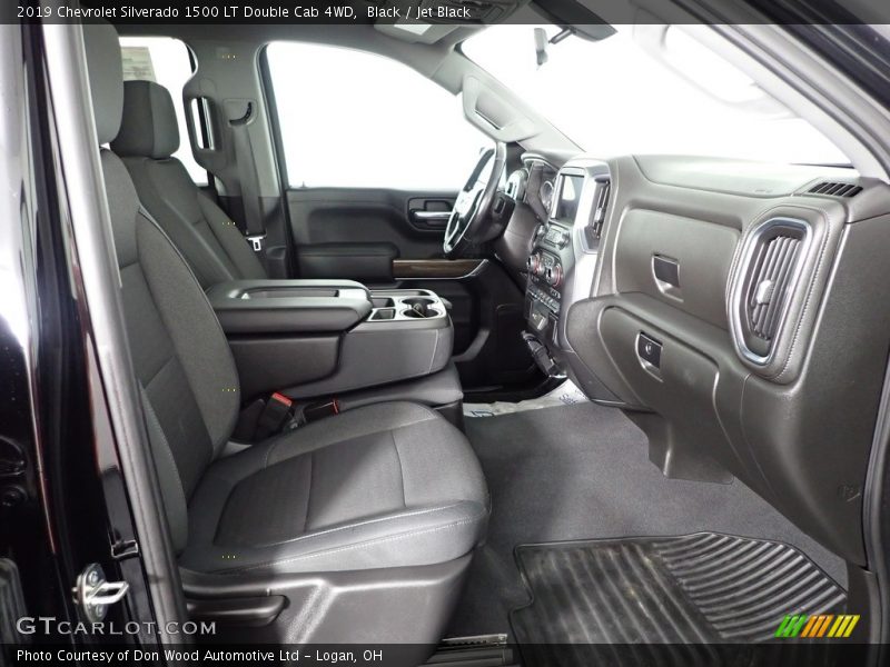 Black / Jet Black 2019 Chevrolet Silverado 1500 LT Double Cab 4WD