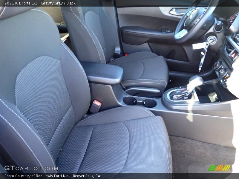 Gravity Gray / Black 2021 Kia Forte LXS