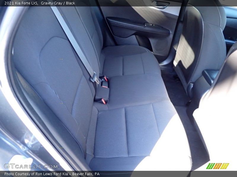 Gravity Gray / Black 2021 Kia Forte LXS