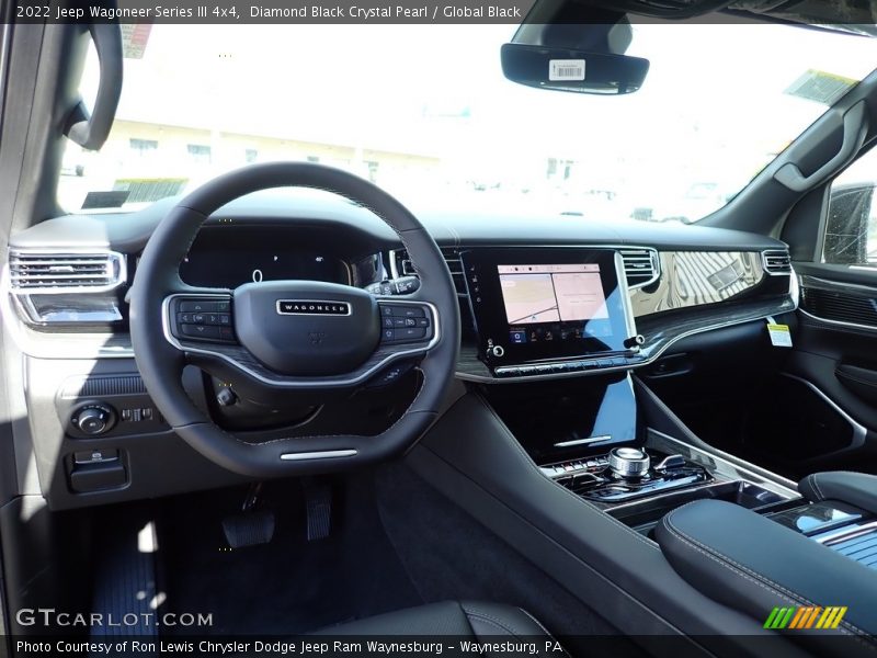 Diamond Black Crystal Pearl / Global Black 2022 Jeep Wagoneer Series III 4x4