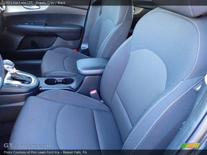 Gravity Gray / Black 2021 Kia Forte LXS