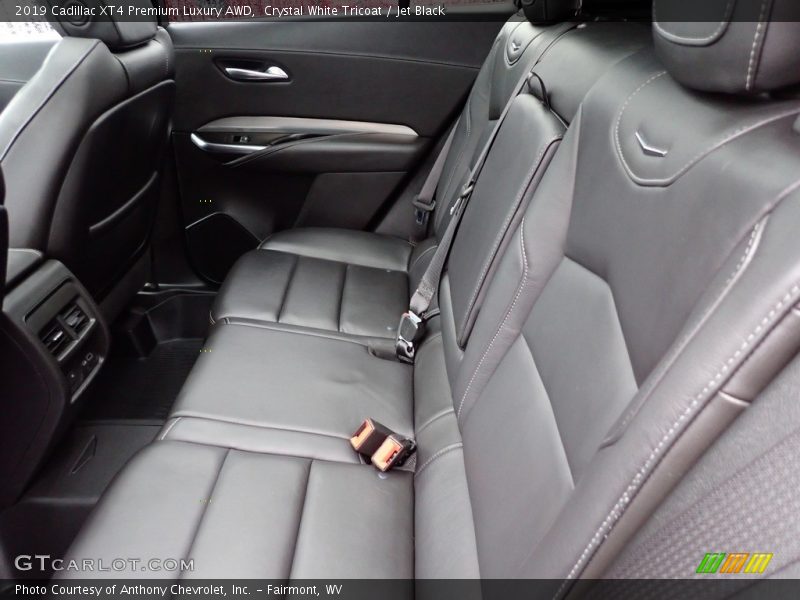 Crystal White Tricoat / Jet Black 2019 Cadillac XT4 Premium Luxury AWD