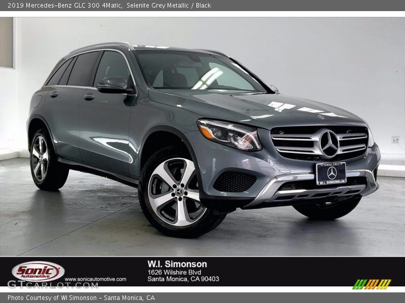 Selenite Grey Metallic / Black 2019 Mercedes-Benz GLC 300 4Matic