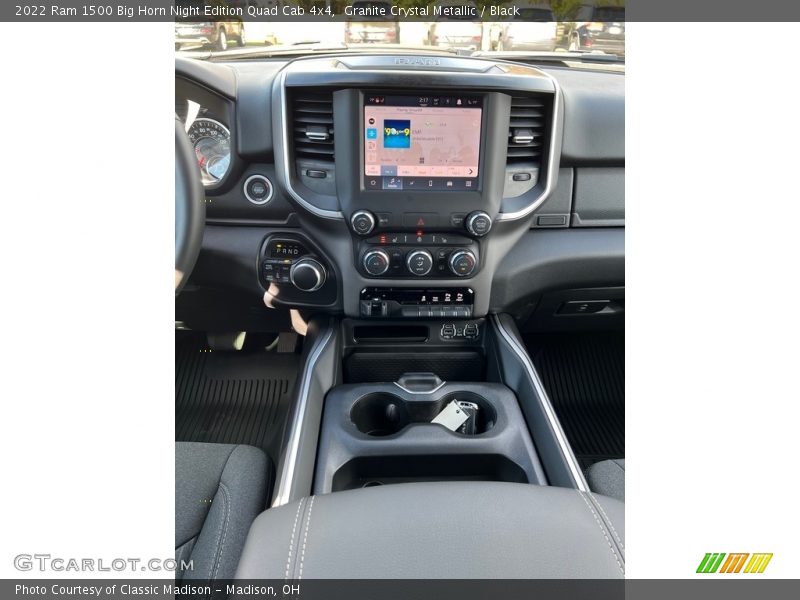Granite Crystal Metallic / Black 2022 Ram 1500 Big Horn Night Edition Quad Cab 4x4