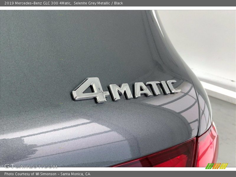 Selenite Grey Metallic / Black 2019 Mercedes-Benz GLC 300 4Matic