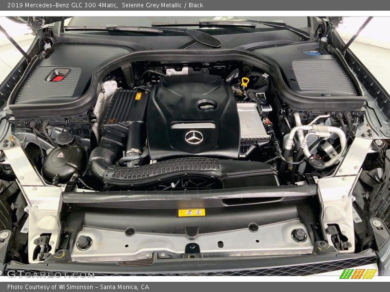 Selenite Grey Metallic / Black 2019 Mercedes-Benz GLC 300 4Matic