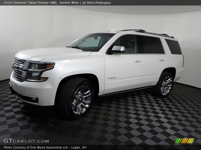 Summit White / Jet Black/Mahogany 2019 Chevrolet Tahoe Premier 4WD