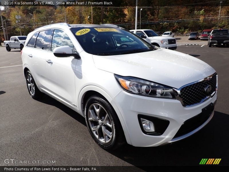 Front 3/4 View of 2016 Sorento SX V6 AWD